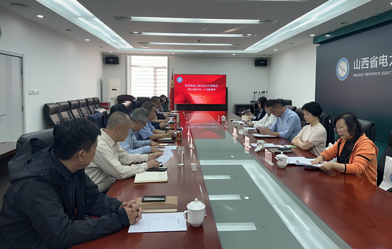上海市电力行业协会到我会走访交流