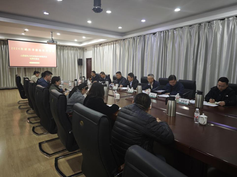 专家委员会电网专委会4项研究课题通过结题验收